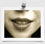 labret vertikal