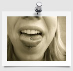 zungenpiercing