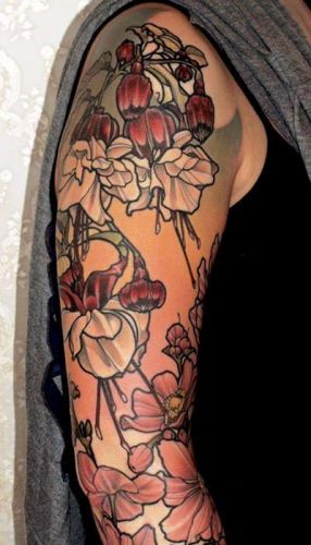 Rosen-Arm-Tattoo-Berlin