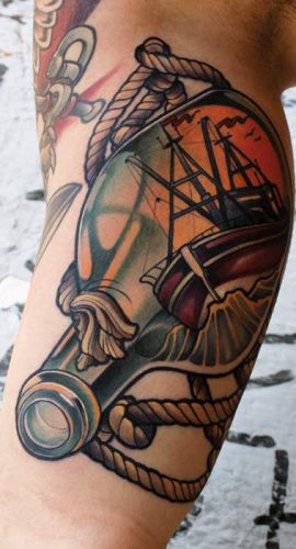 Ship-in-bottle