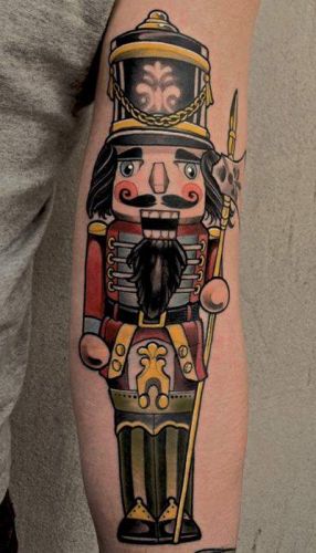 Zinnsoldat-Tattoo