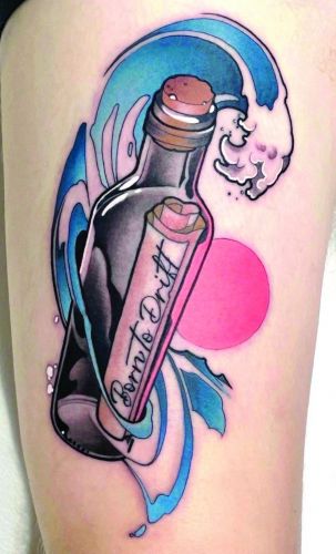 message in a bottle