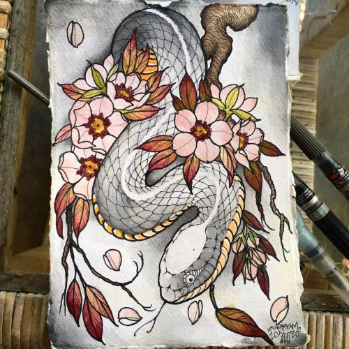 sketch-snake