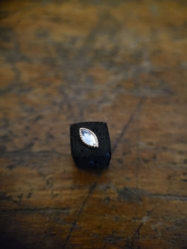 Wunderschöner 14k Echtgold Aufsatz mit Zirkonia.